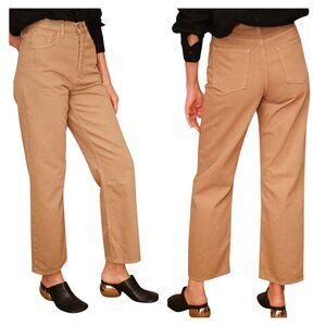 Mara Hoffman Georgina Sand Organic Cotton Jeans Pants Size 16